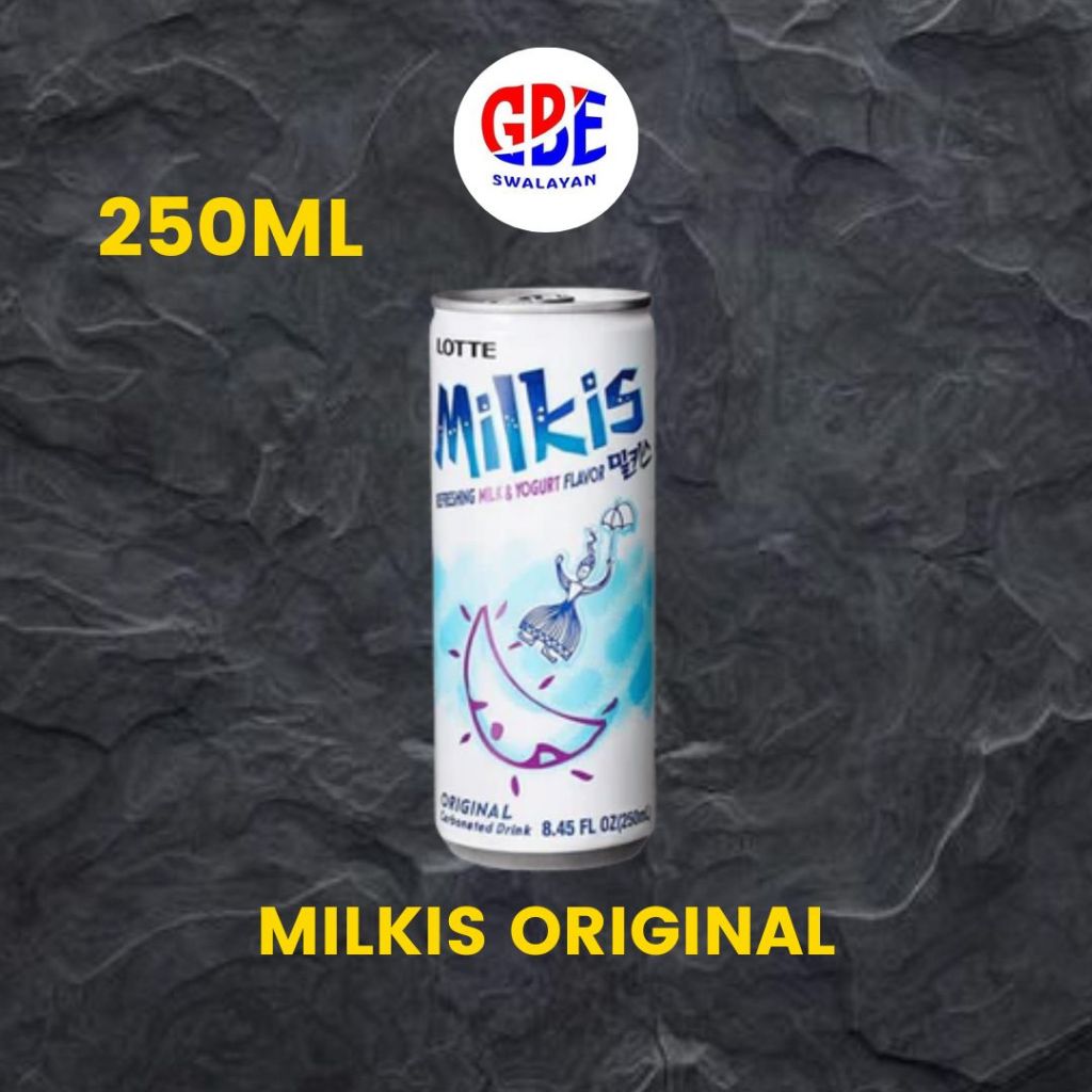 

LOTTE MILKIS ORIGINAL SUSU SODA 250ML