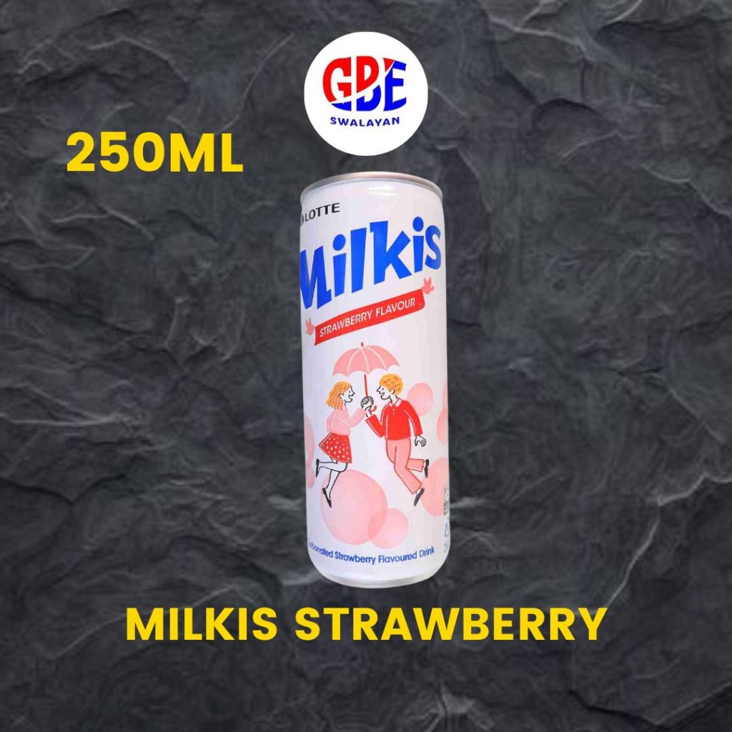 

LOTTE MILKIS STRAWBERRY SUSU SODA 250ML