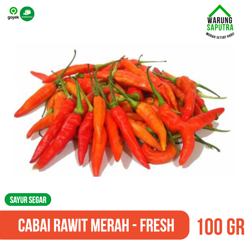 

Cabe Rawit Merah / Cengek Domba 100 g