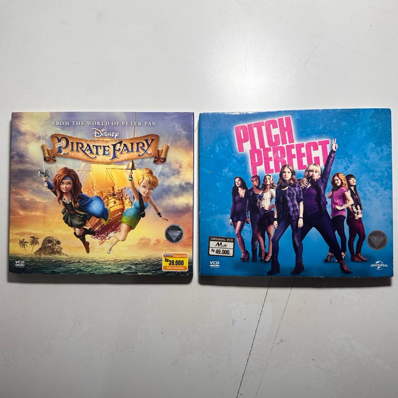 [ORIGINAL VCD] CD PITCH PERFECT 1 DISNEY THE PIRATE FAIRY TINGKERBELL