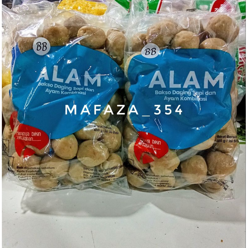 

Baso urat sapi Alam Super 50 butir