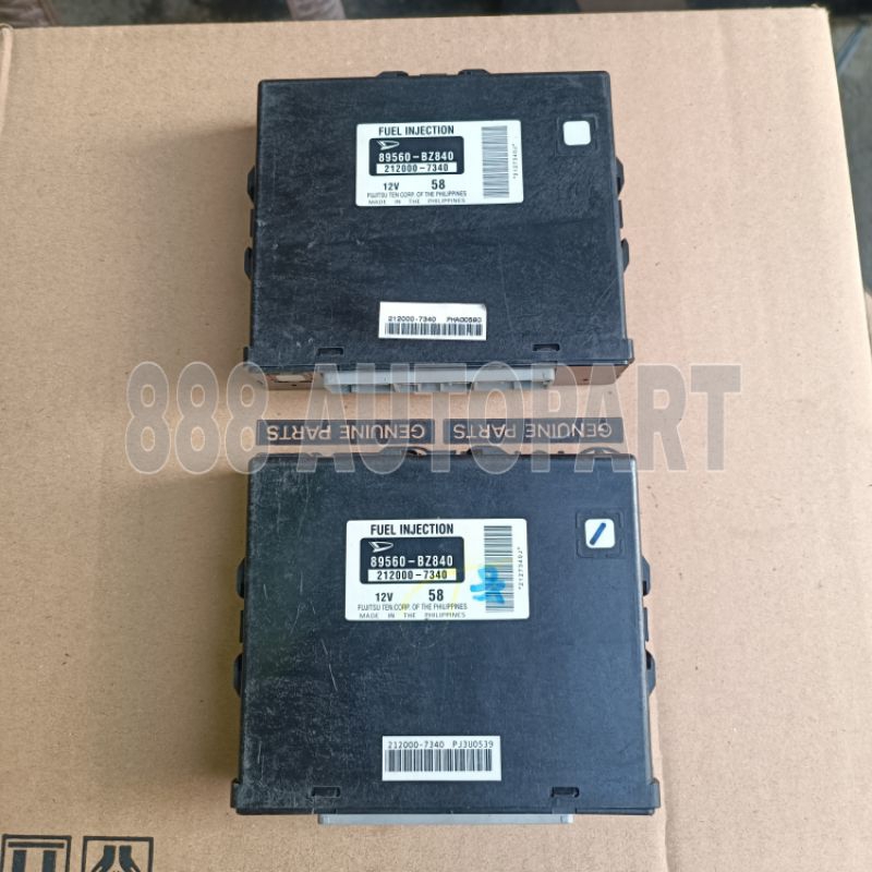 Ecu Komputer Avanza Xenia 2012-2015 1300cc 89560-BZ840