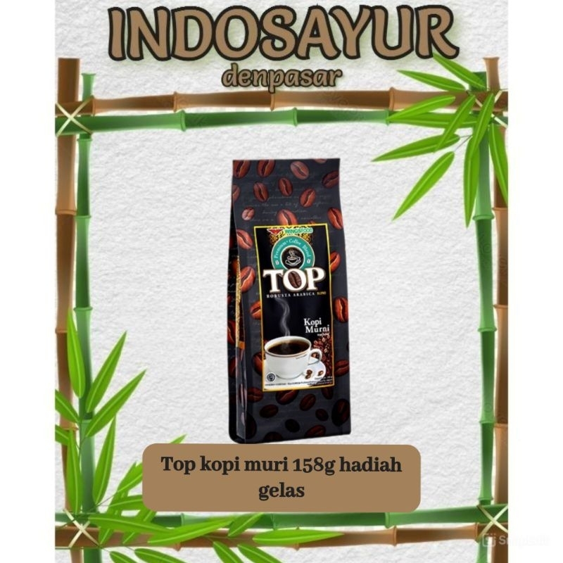 

Top kopi murni 158g ( hadiah gelas 1 )_ INDOSAYUR