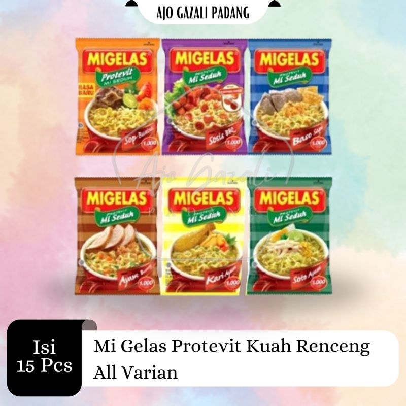 

MiGelas Protevit Kuah - Isi 15pcs /renceng - All Varian