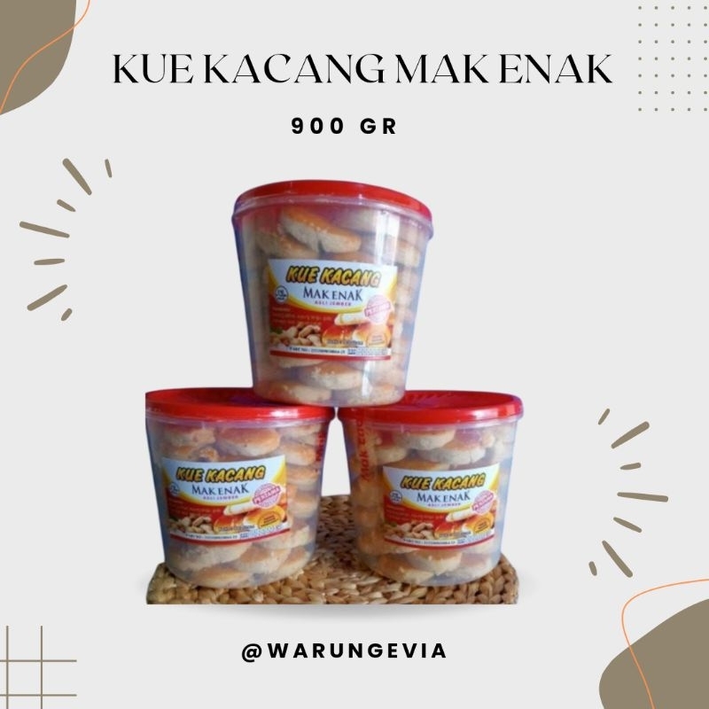 

KUE KACANG MAK ENAK 900 GR