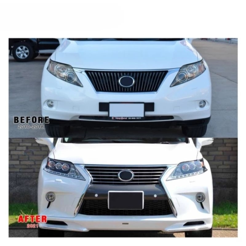 BEMPER BUMPER DEPAN LEXUS RX270 2009-2012 UPGRADE FACELIFT 2013