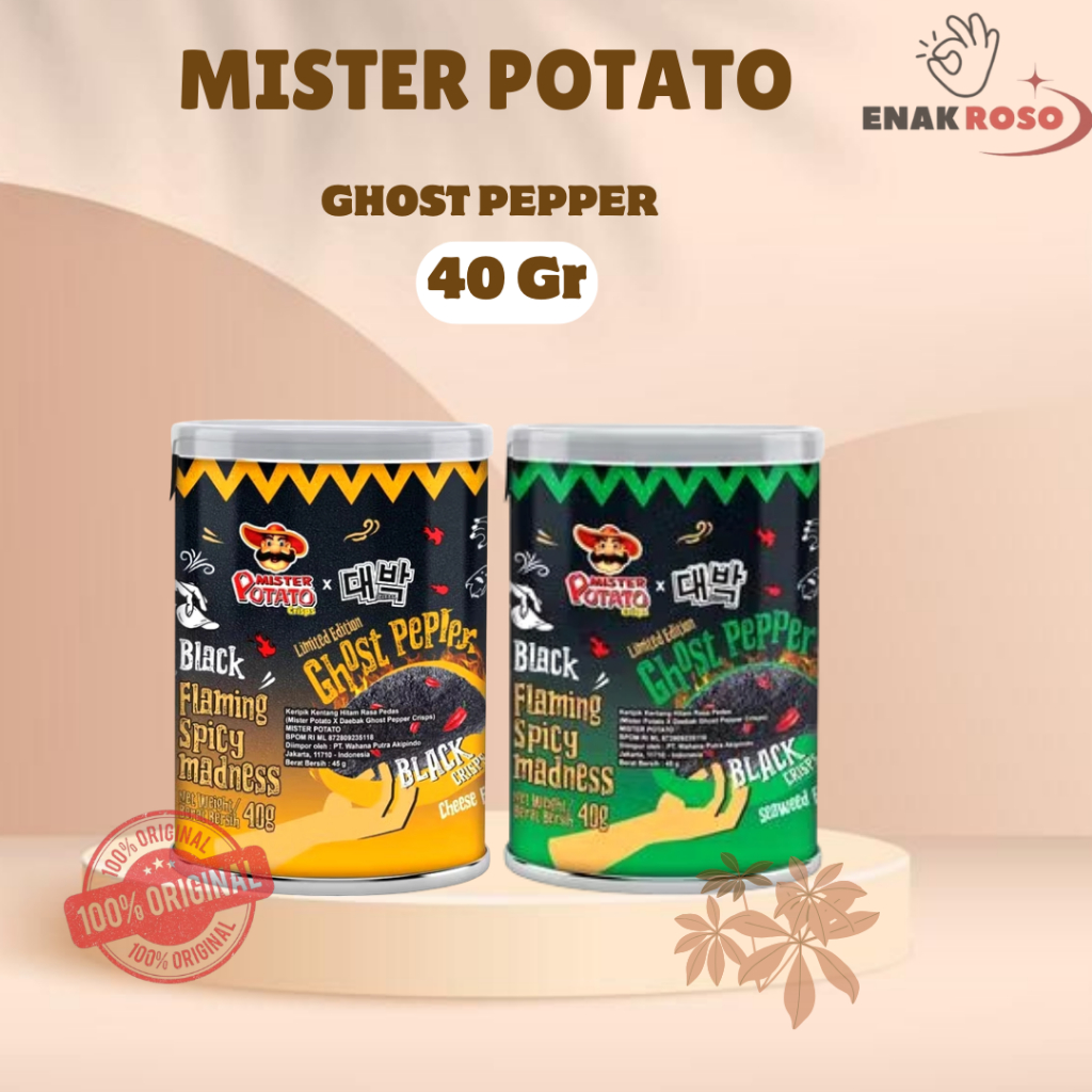 

Mister Potato Ghost Pepper 40gram