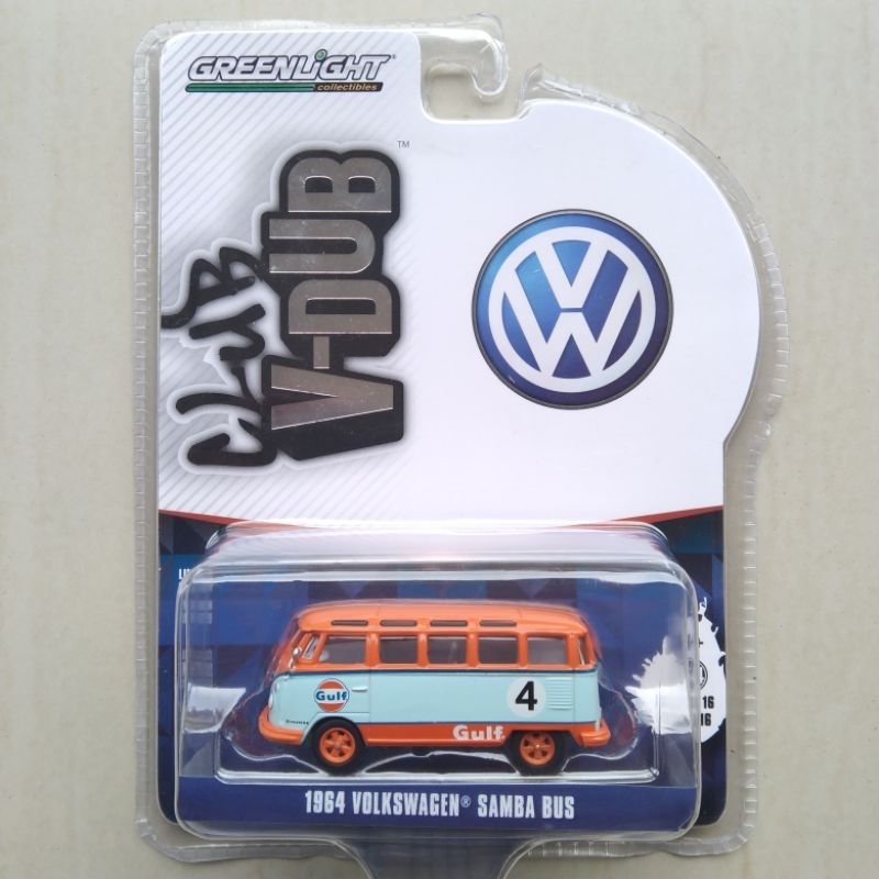 Greenlight 1964 VW Volkswagen Samba Bus Gulf V-Dub