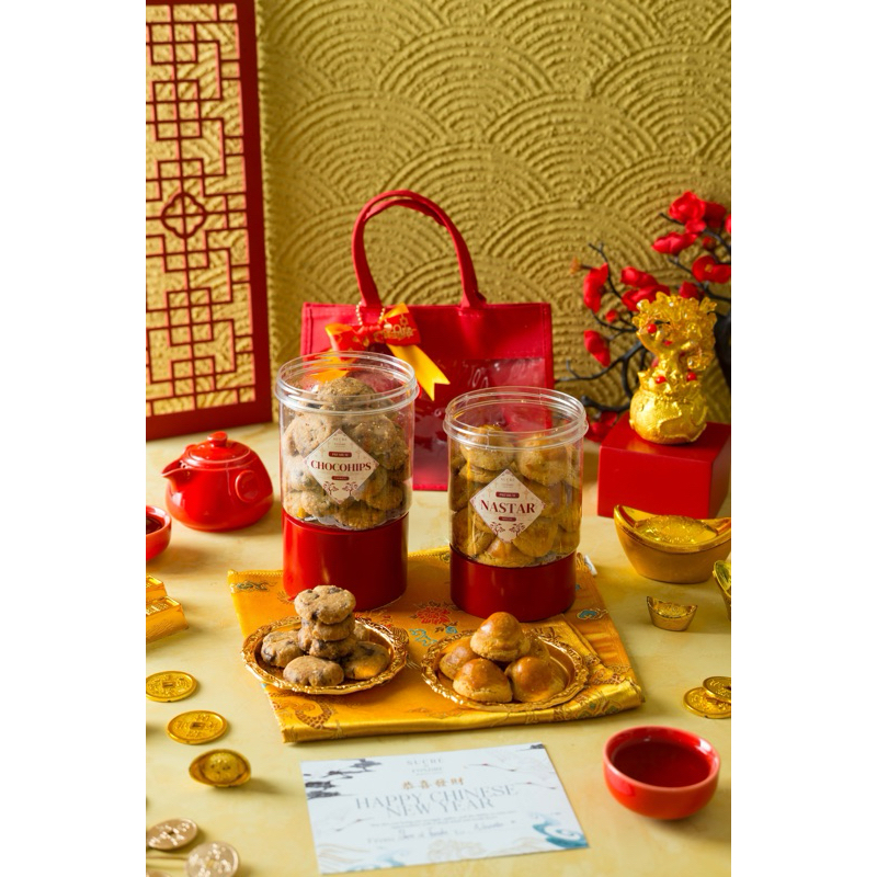 

HAMPERS IMLEK CHINESE NEW YEAR CNY KUE KERING NASTAR ( FUK PACKAGE )