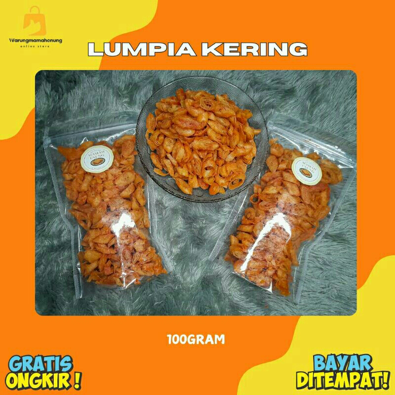 

Promo!! Keripik Lumpia Kering 100gr, CL SNACK.