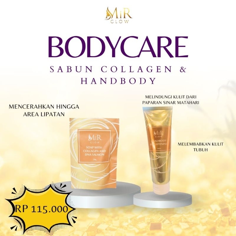Handbody & Sabun collagen Mir glow