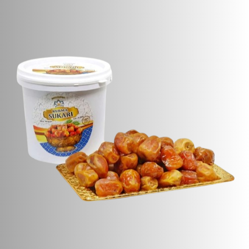 

Kurma Sukari Ember Kemasan 850gram Sukkari Ember