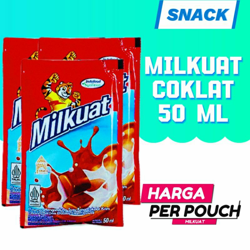 

Milkuat Bantal 50 Ml, Coklat, Strawberry