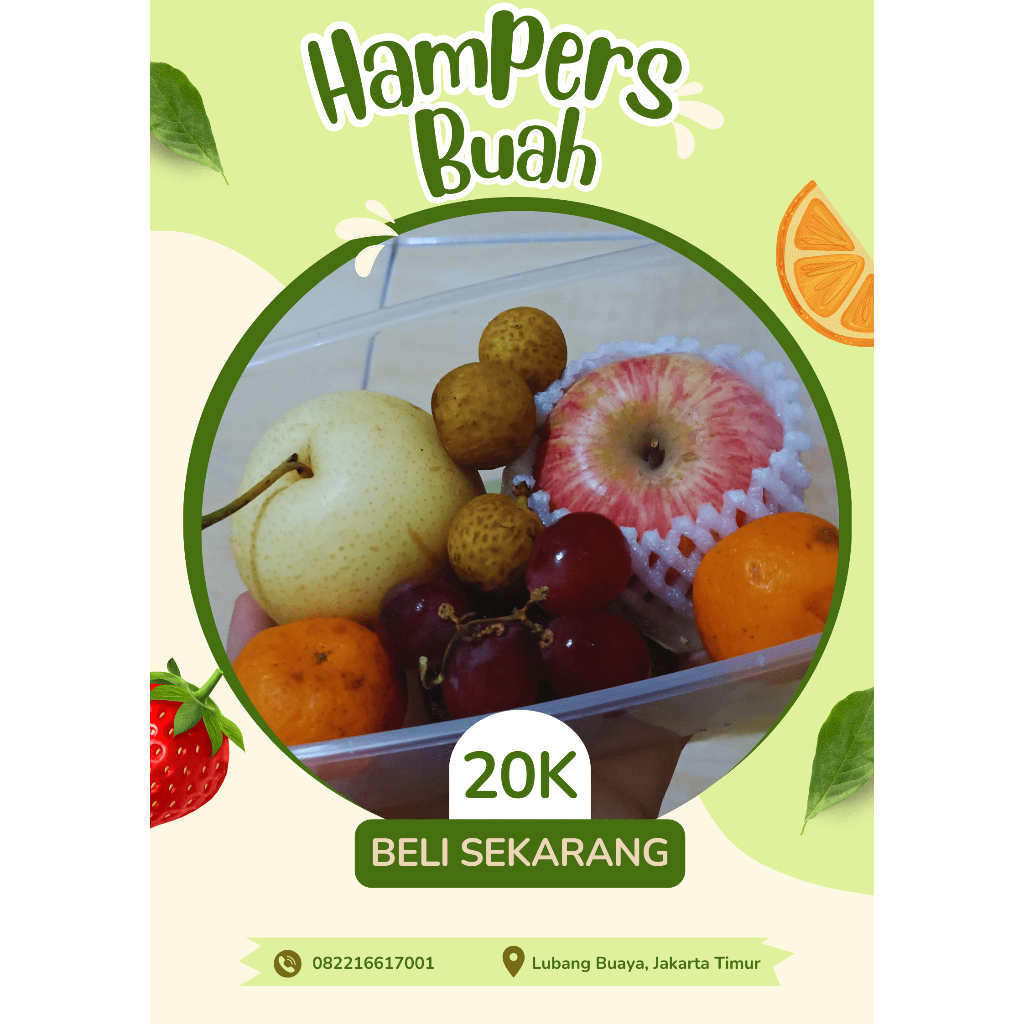 

Parcel Buah Mini/ Fruit Box/ Box Buah/ Hampers Buah