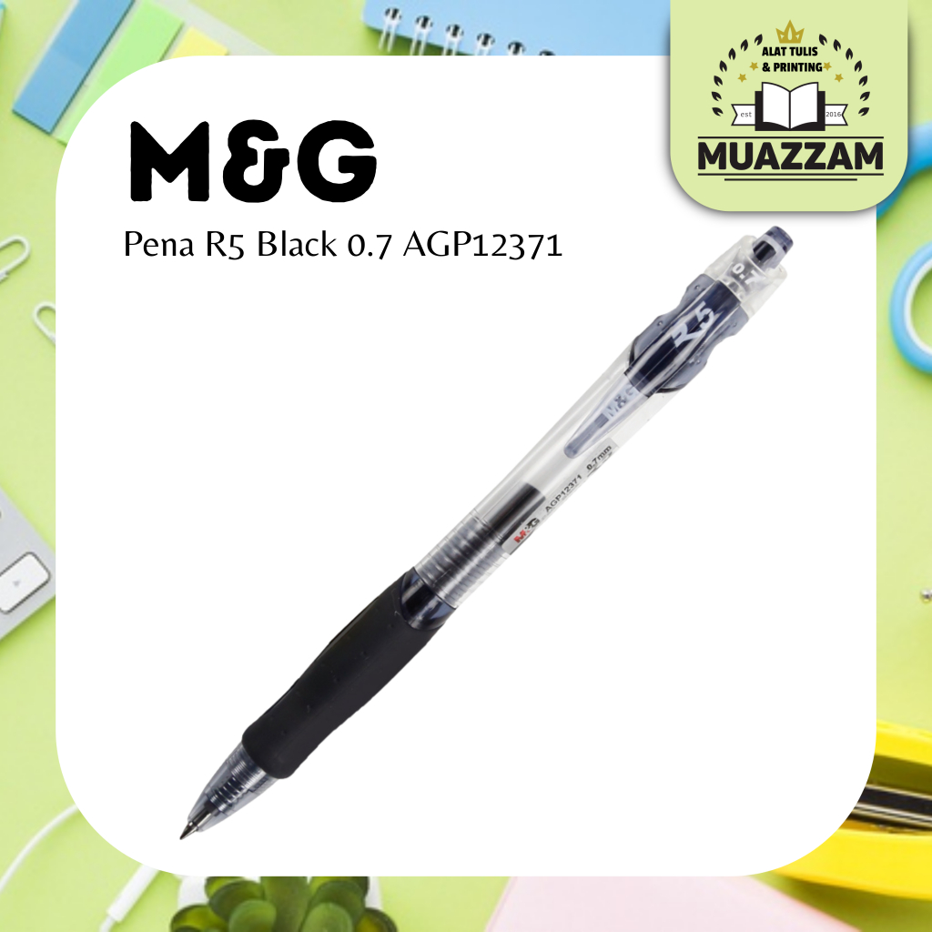 

M&G Pena R5 Hitam 0.7 AGP12371