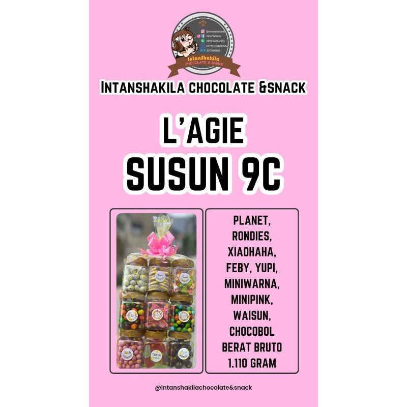 

PAKET L'AGIE SUSUN 9 ABC