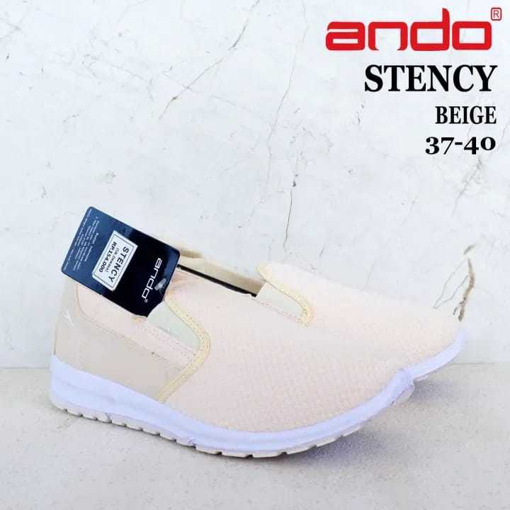 SEPATU ANDO STENCY - SEPATU SLIP ON WANITA