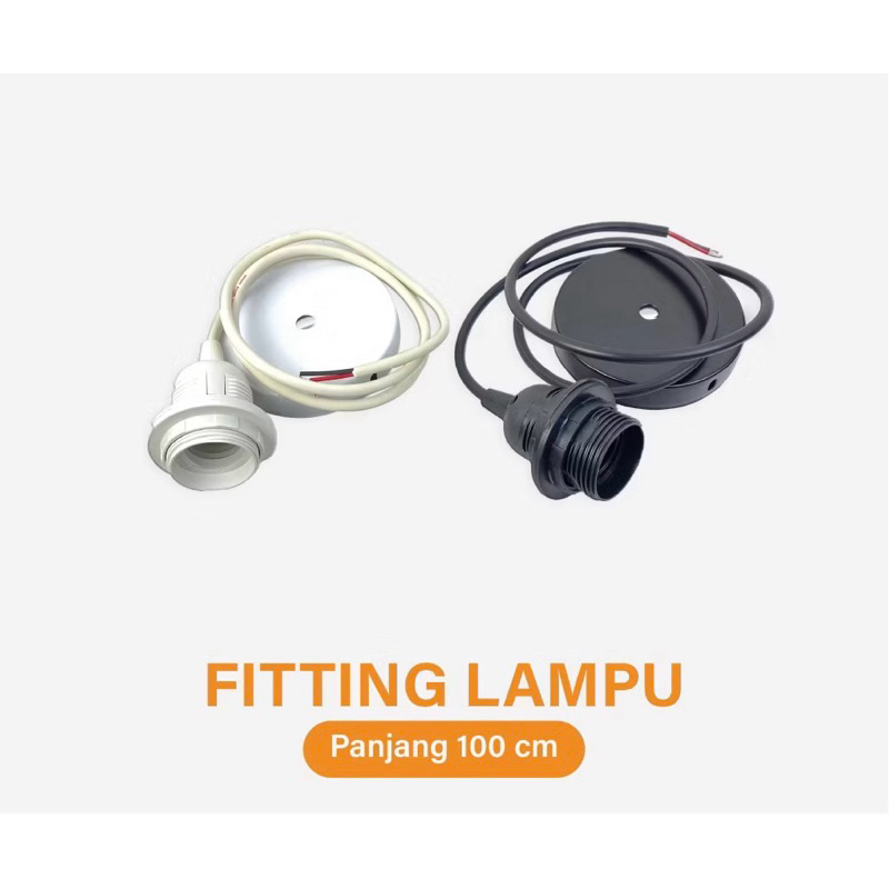 Fiting Lampu Rotan/Fiting Lampu Hias/Fiting Lampu