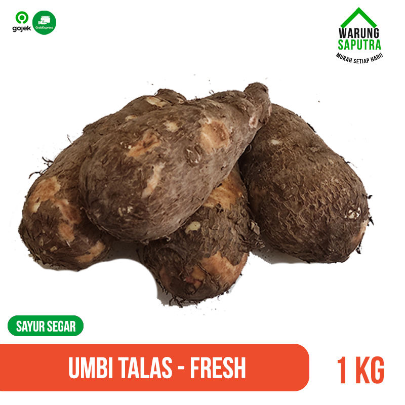 

Umbi Talas Ukuran Kecil 1 kg