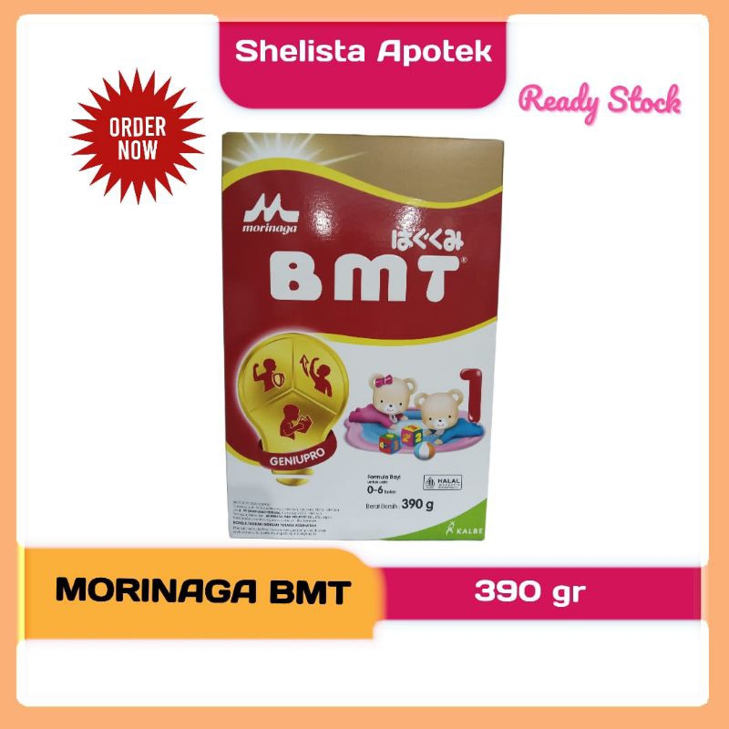 MORINAGA BMT 0-6 Bulan 390 gram / Susu Formula Bubuk 0-6 bulan