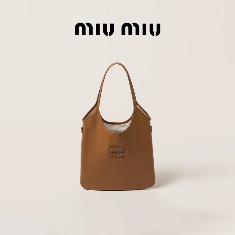 Miu Miu IVY Kulit Tote Bag Shoulder Bag