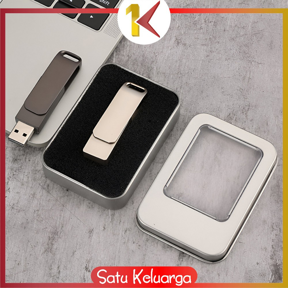 SK-C1192 Flashdisk Packaging Box Universal / Tempat Usb Flash Disk Kotak Kaleng Penyimpanan USB / Ko