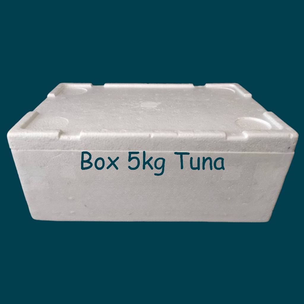 Styrofoam Box Tuna Kotak Sterofom 10 Liter 39 x 25.5 x 16 cm 5 kg Stirofom Sterofoam Penyimpanan Es 