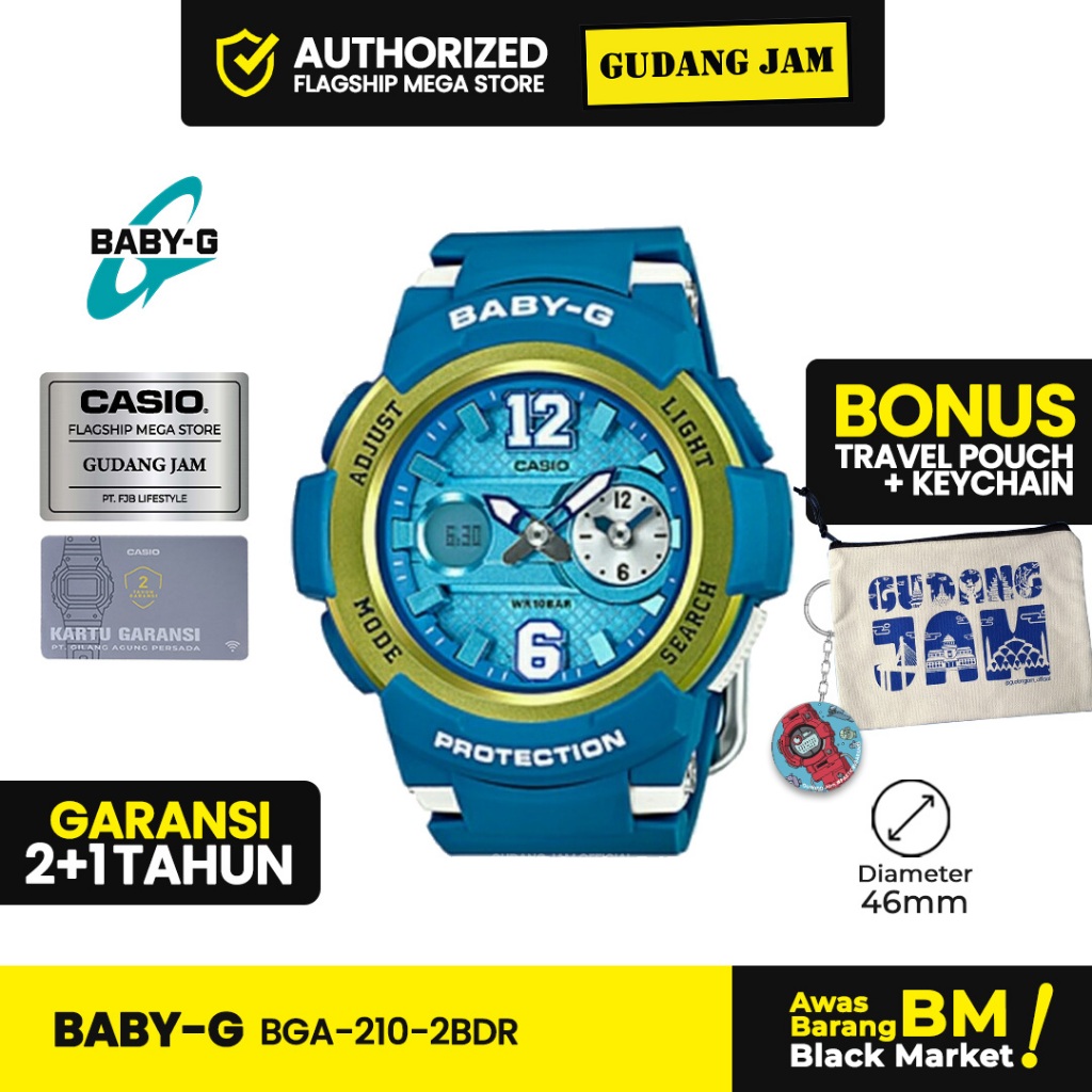 Baby-G BabyG BGA-210-2BDR BGA-210-2B BGA-210 BGA210 BGA 210