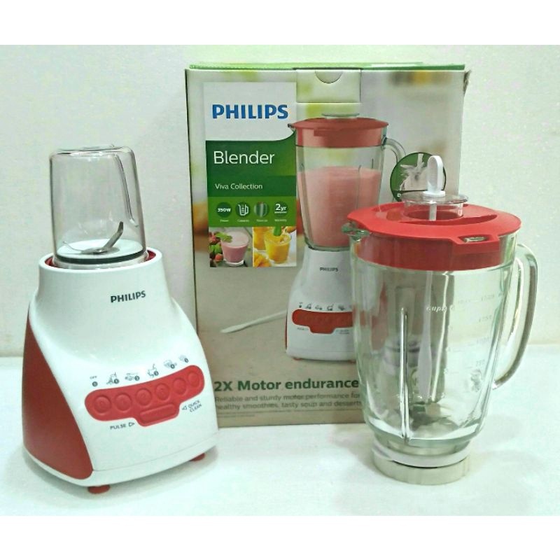 BLENDER PHILIPS 2 LITER KACA BLENDER PHILIPS HR 2116 KACA