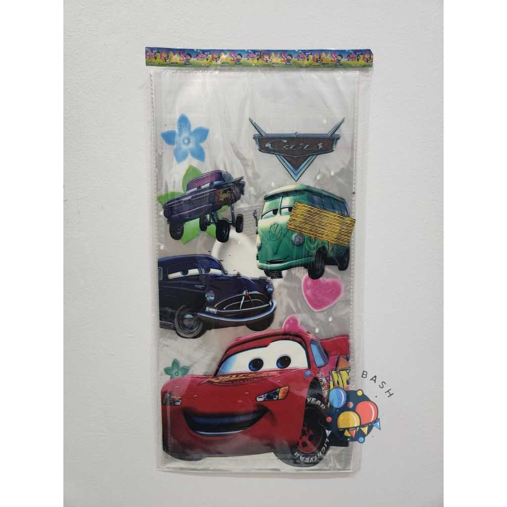 

party bash / ( 1 pack isi 10 pcs ) plastik opp snack karakter ukuran small 18 cm x 36 cm medium 20 cm x 40 cm large 25 cm x 50 cm / kado / bingkisan / goodie bag / kantong / ulang tahun / party / ultah / kado / souvenir