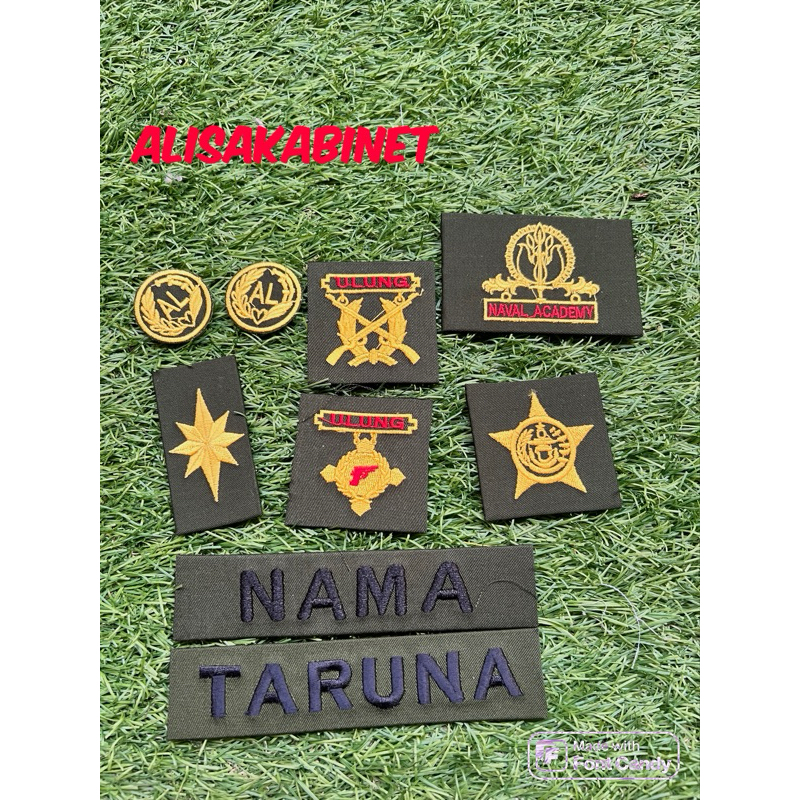 BRIVET PDL Dada Bordir Perkeras Taruna Akademi TNI AL