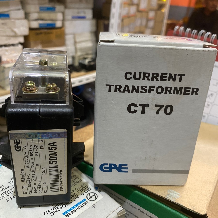 CT 500/5A GAE CURRENT TRANSFORMER GAE 500/5A CT70 500/5A GAE CT 70 ORI