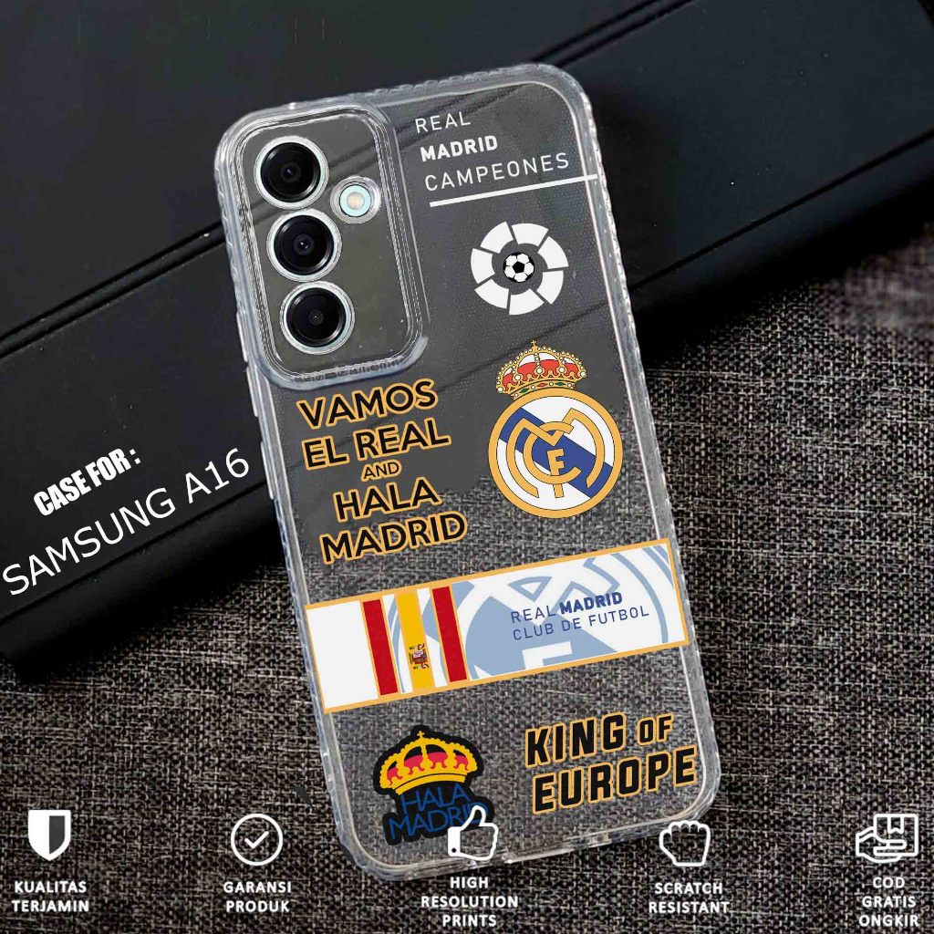 Case Samsung A16 Terbaru - Casing Samsung a16 - Softcase karet motif gambar ( CLBBOLA ) - Kesing Hp 