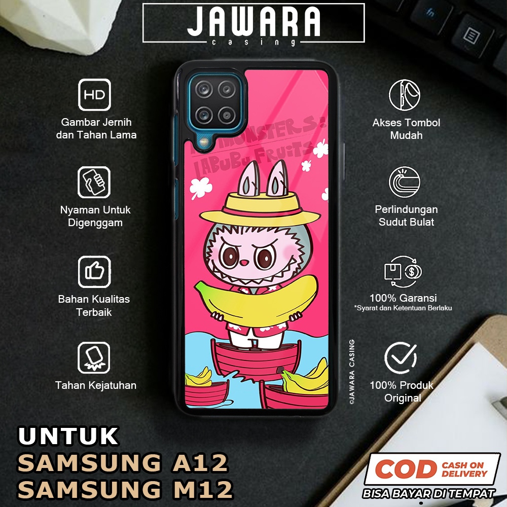 Case Samsung A12 M12 Casing Samsung A12 M12 [LBBU] Premium Case Glossy Case Hp Samsung Jawara Casing