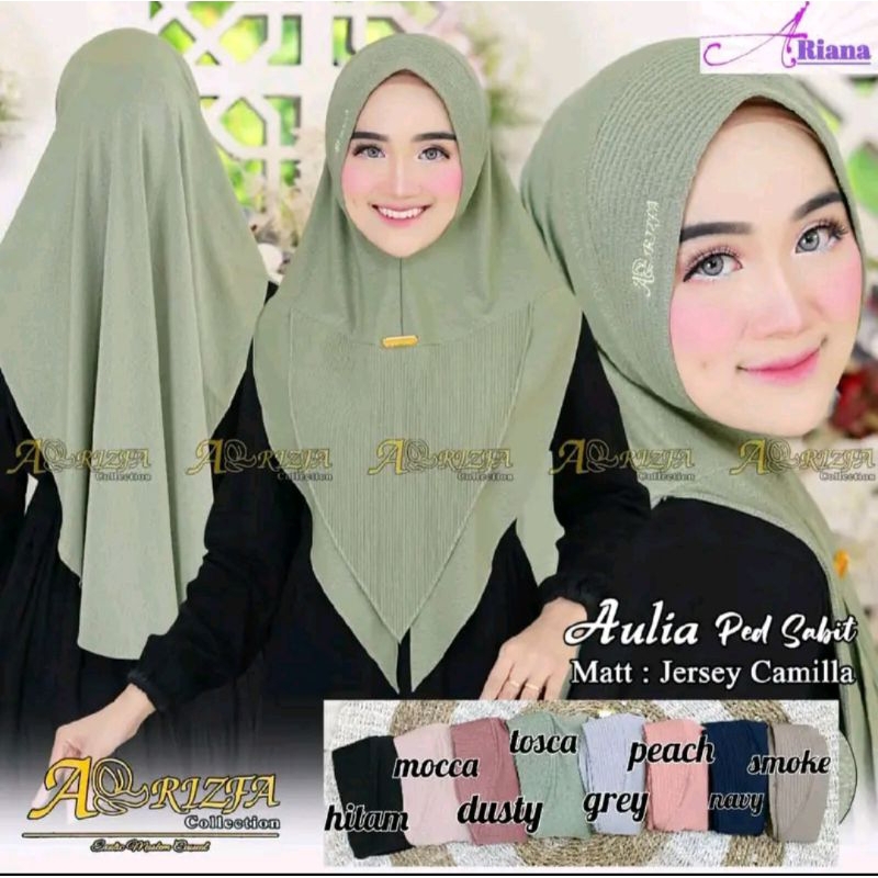 jilbab instan bergo simple Aulia ORI arrizfa
