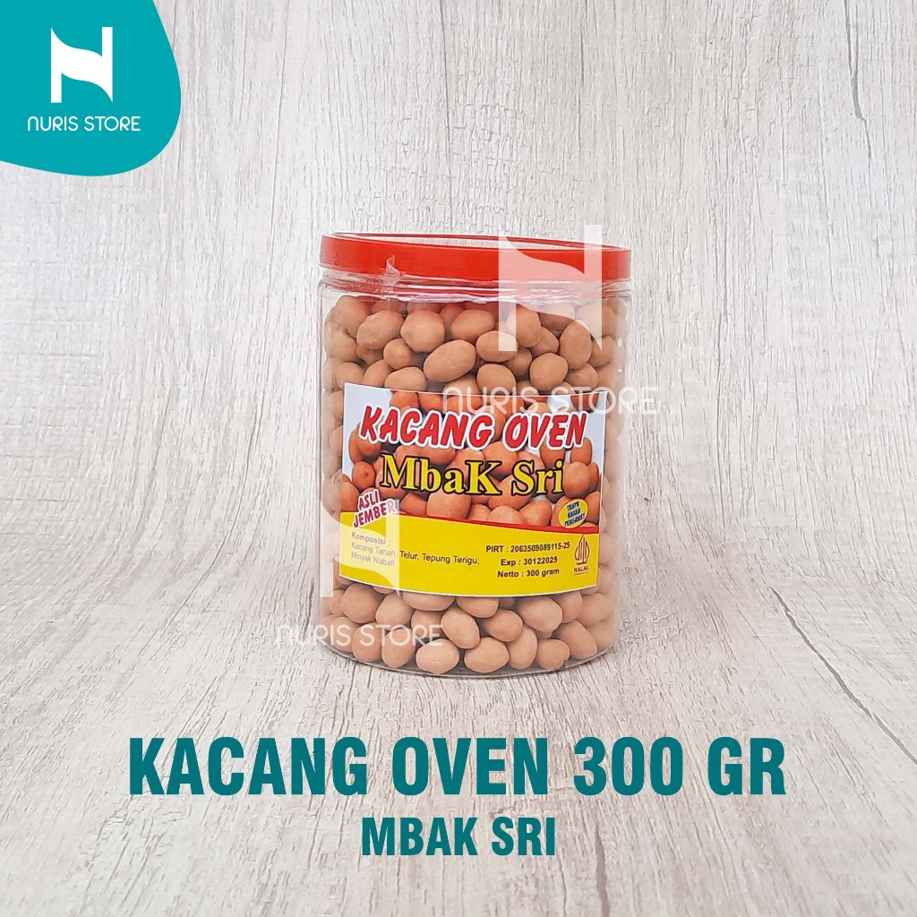 

Mbak Sri Kacang Oven 300gr Asli Jember