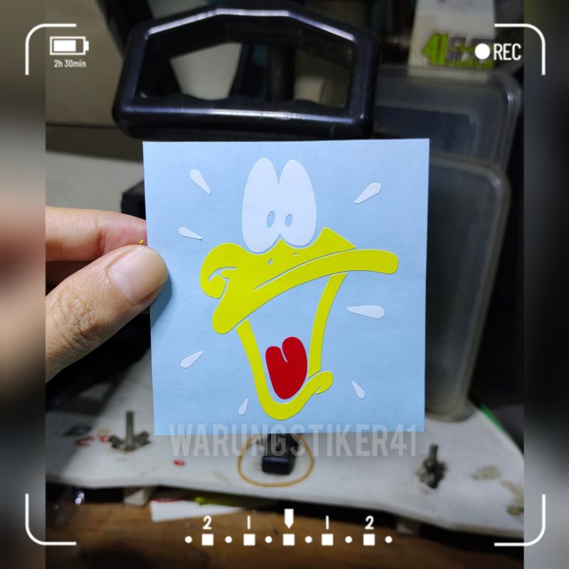 

stiker Donald duck sticker keren berkualitas
