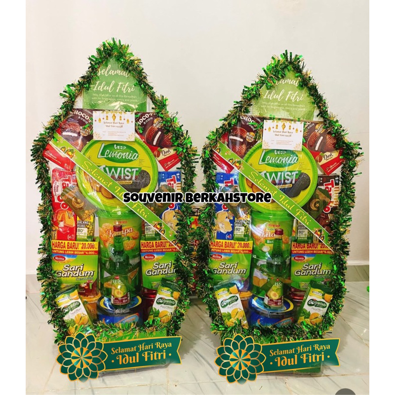 

Parcel Idul fitri/parcel Lebaran/hampers makanan snack kue kaleng/parcel instan