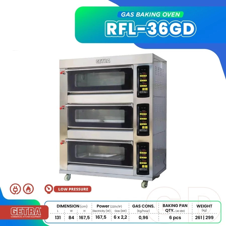 GETRA Gas Baking Oven RFL-36GD Oven Gas Pemanggang