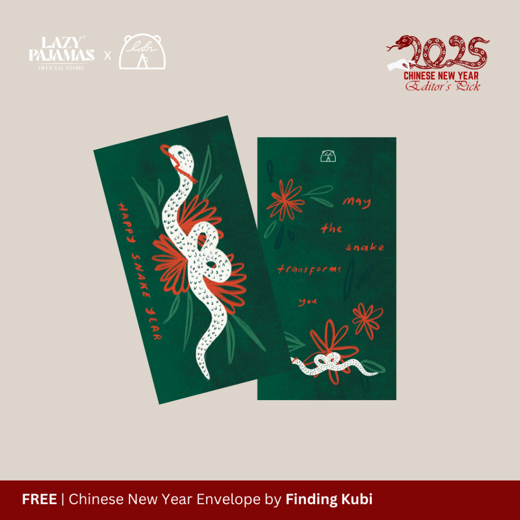 

Lazy Pajamas® Chinese New Year Envelope by Finding Kubi | FREE GIFT