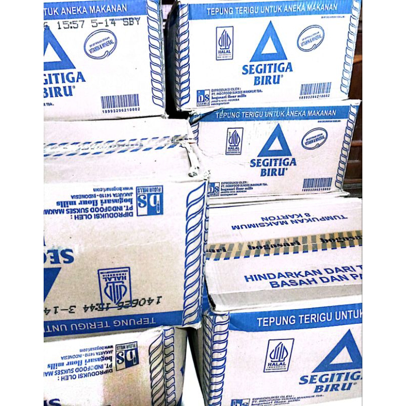 

Tepung Segitiga Biru 1kg 1 karton