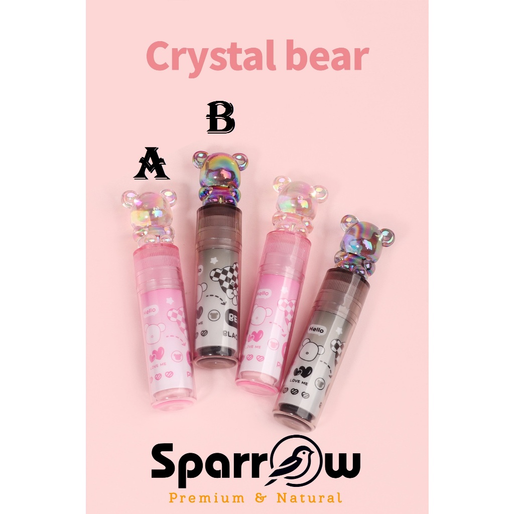 

SPARROW Penghapus / 3D Eraser / Karakter Lucu Cantik LIPSTICK ERASER - CRYSTAL BEAR (7954)