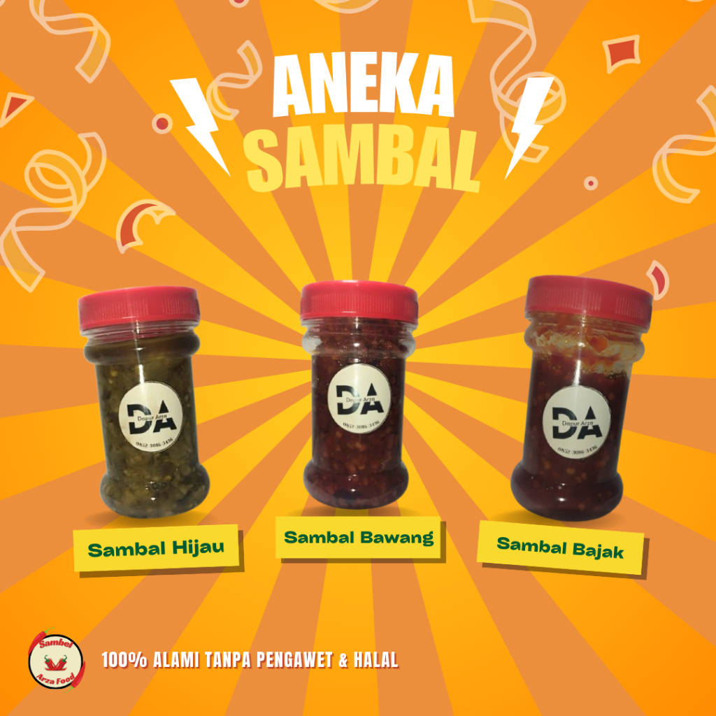 

Aneka Sambal Khas Arza Food