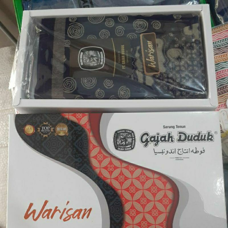 Sarung gajah duduk warisan motif batik