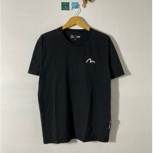 KAOS EVISU FSW HITAM SECOND