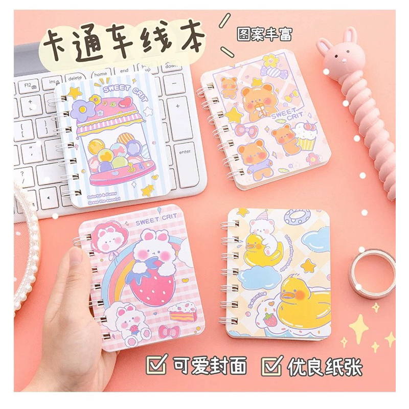 

NOTES SPIRAL MINI A7 NOTES KECIL PELAJAR GARIS AESTHETIC