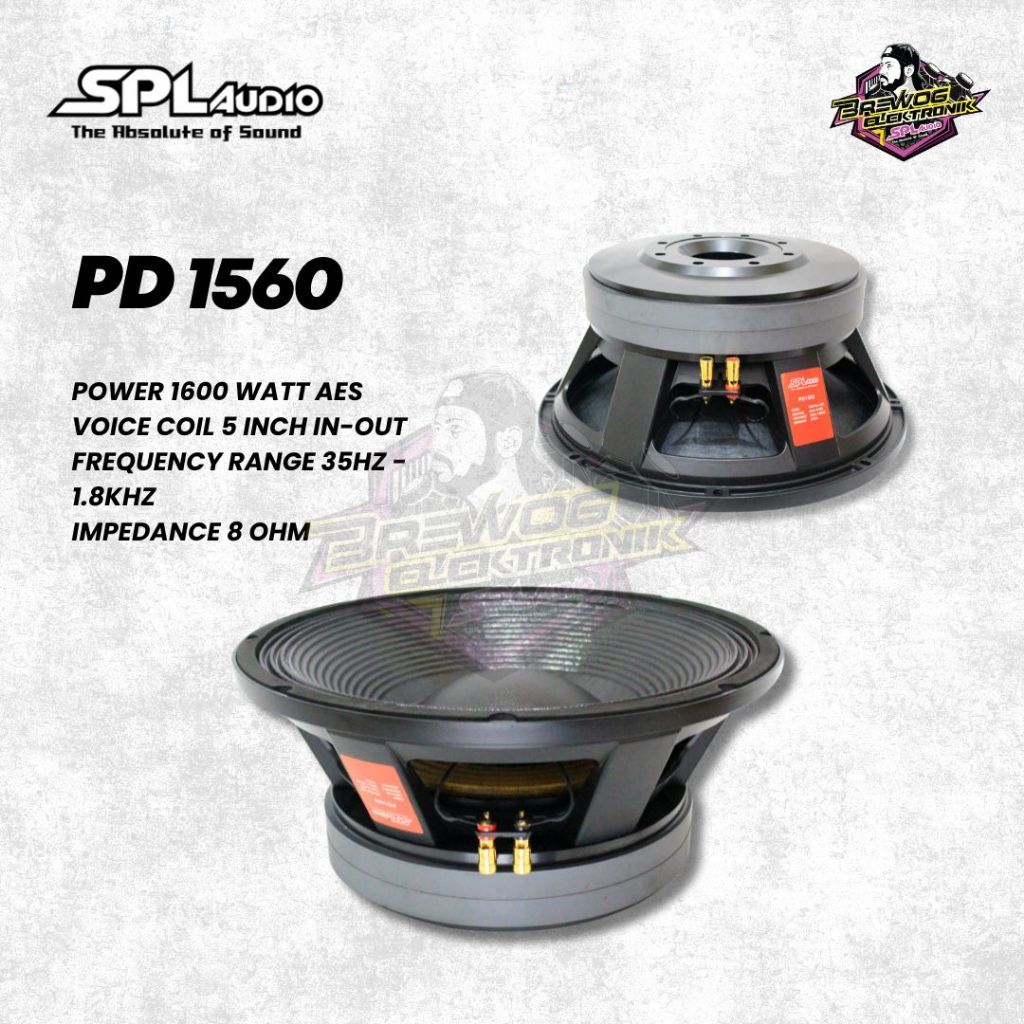 ORIGINAL SPEAKER BREWOG SPL AUDIO PD1560