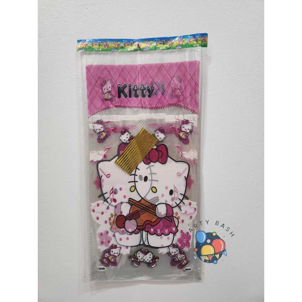 

party bash / ( 1 pack isi 10 pcs ) plastik opp snack karakter ukuran small 18 cm x 36 cm medium 20 cm x 40 cm large 25 cm x 50 cm / kado / bingkisan / goodie bag / kantong / ulang tahun / party / ultah / kado / souvenir