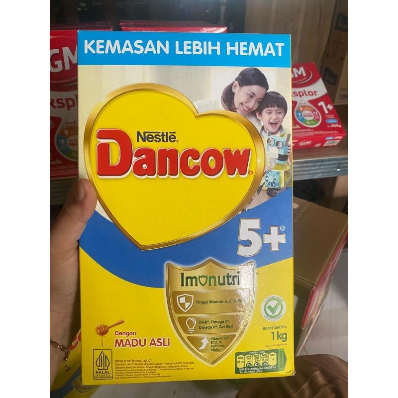 

Dancow 5+ 1kg madu Netsle