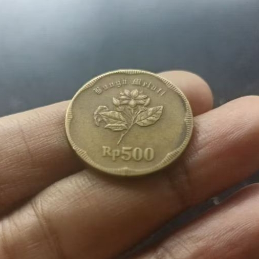 Uang Koin 500 Rupiah - Bunga Melati
